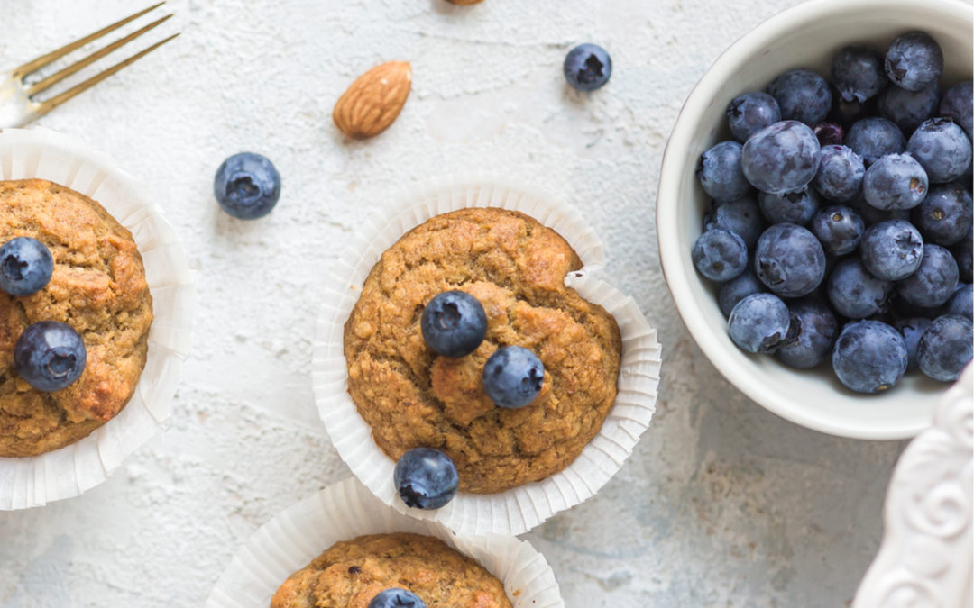 Bangin’ Blueberry Muffins