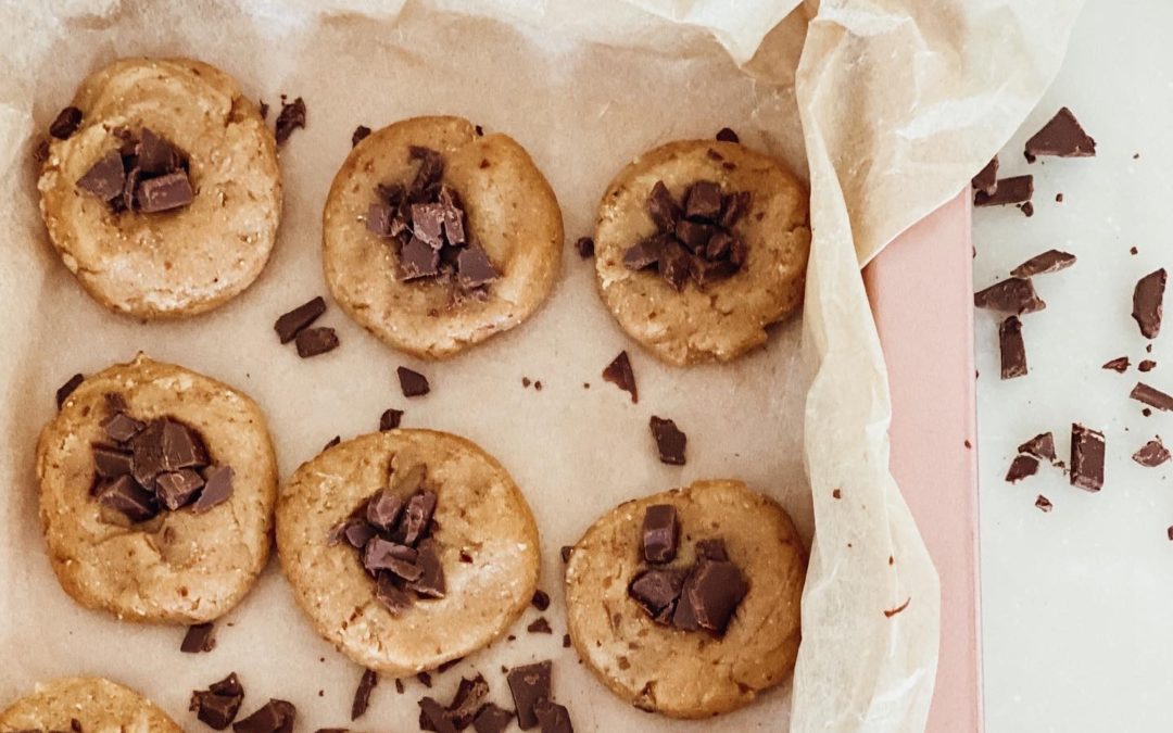 No Bake Choc Cashew Cookie Dough